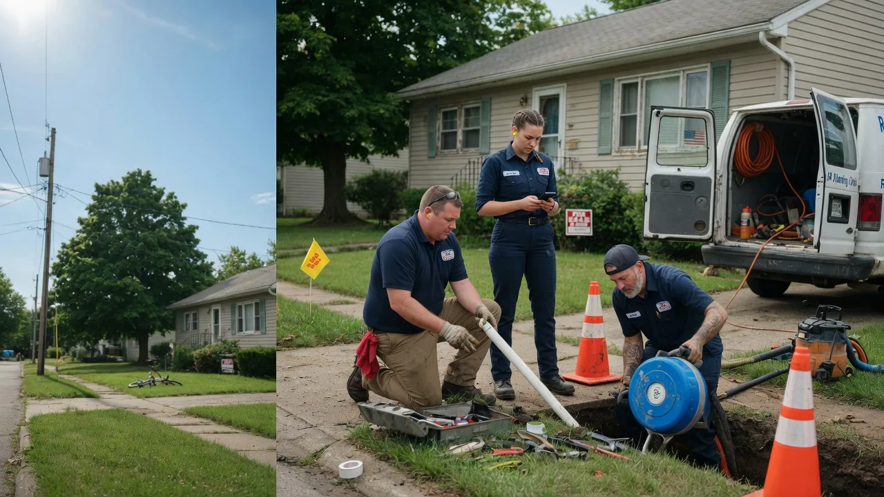Sewer Line Repair in Piedmont, OH near me